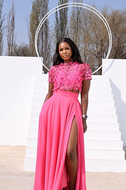 3D FLOWER TOP AND SKIRT - House of Sebo